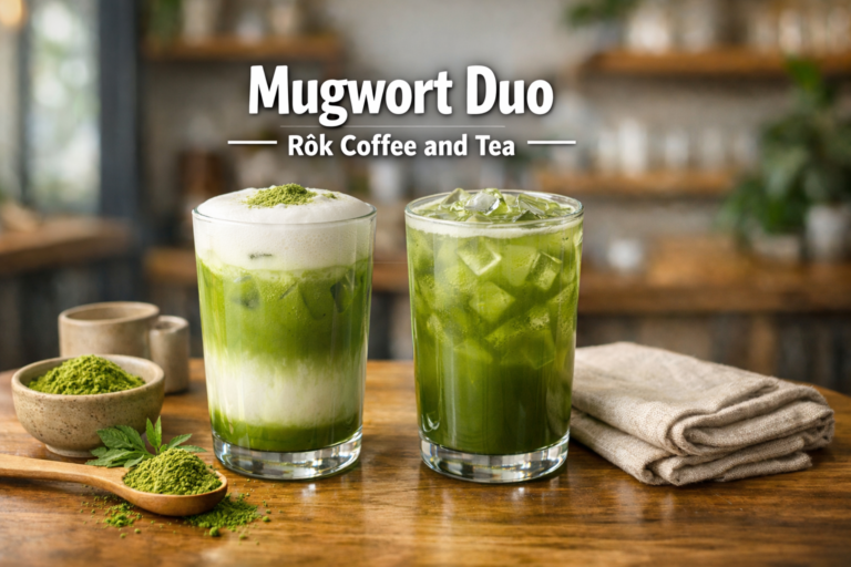 Mugwort Duo Rōk Coffee and Tea