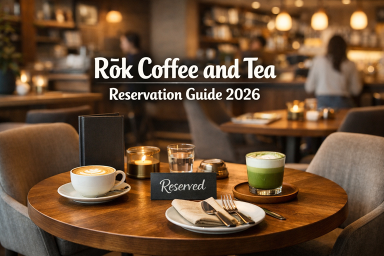 ROk Matcha Coffee & Tea Reservation Guide