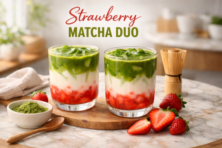 Strawberry Matcha Duo