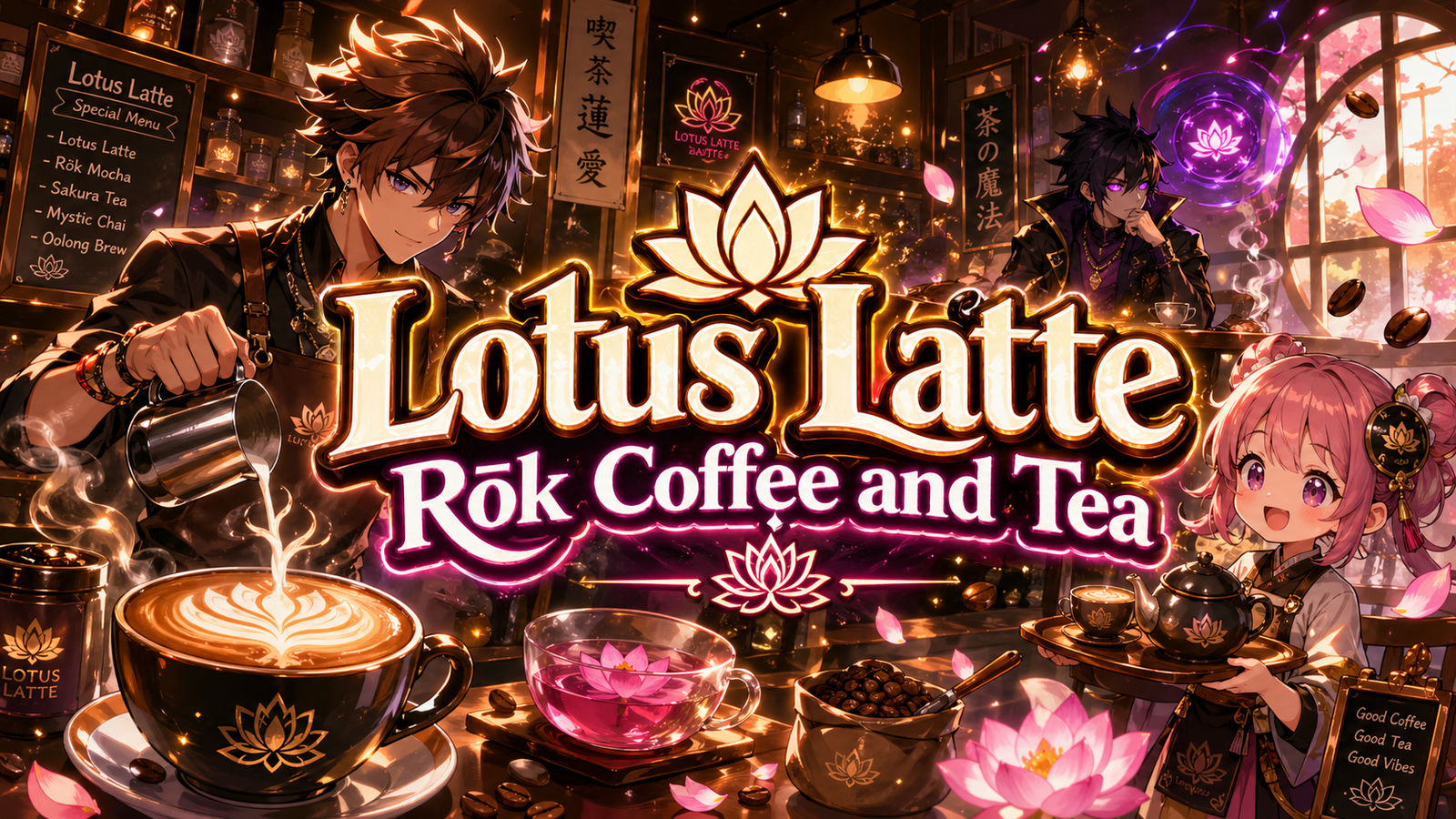 Lotus Latte Rok & Matcha